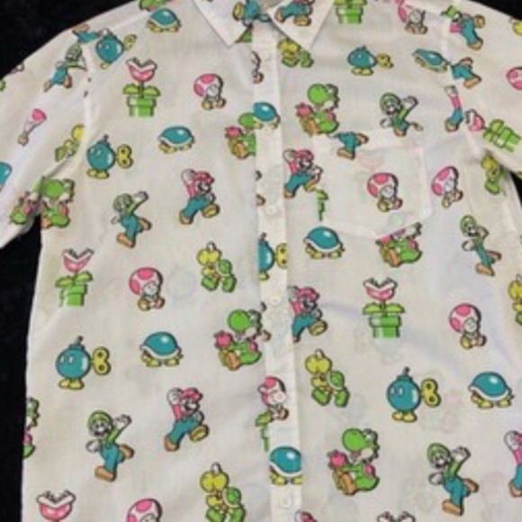 Mario Nintendo men’s shirt size S - Picture 1 of 5